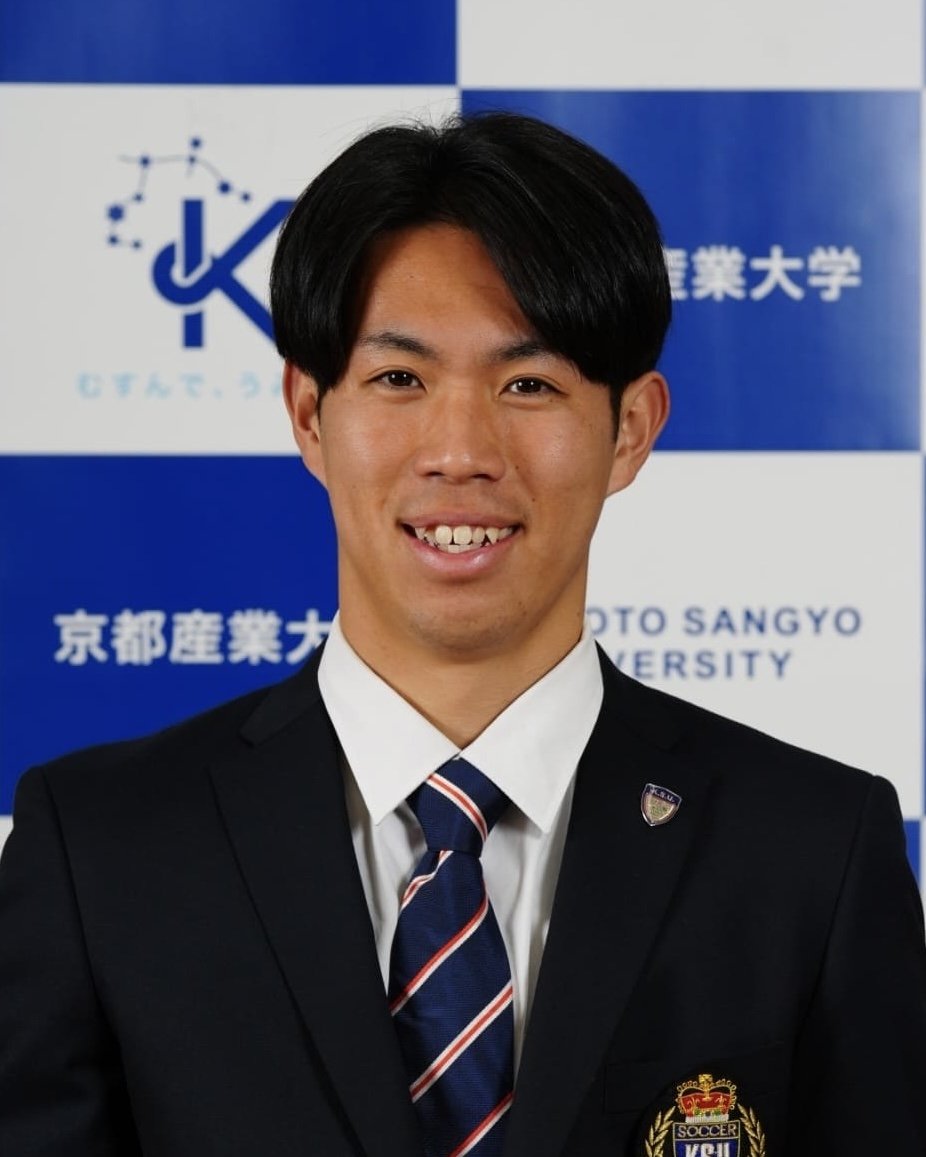 体育会サッカー部員が、Jリーグクラブ加入内定！ 徳若碧都選手